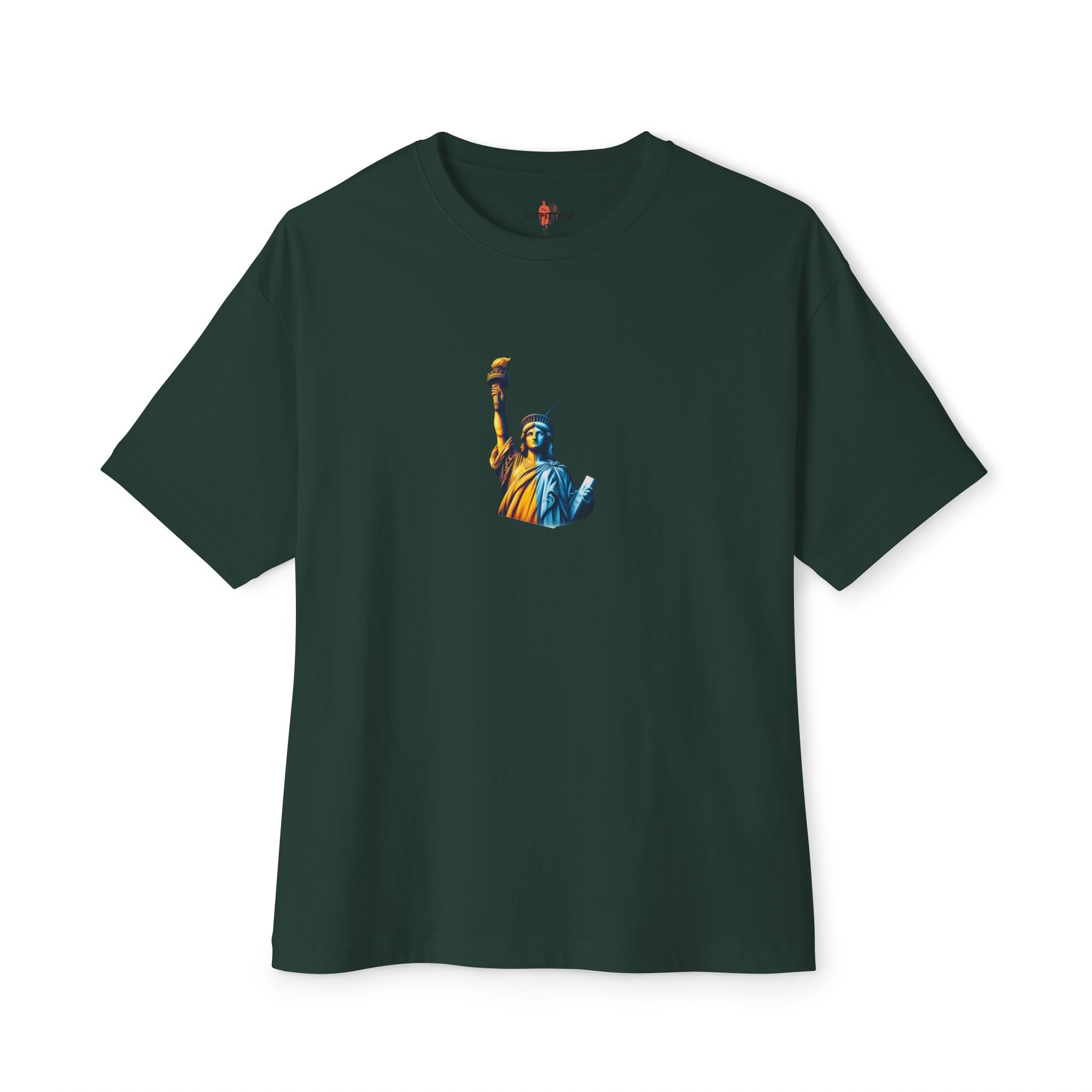 Statue of Liberty & Kyiv Monument T-Shirt