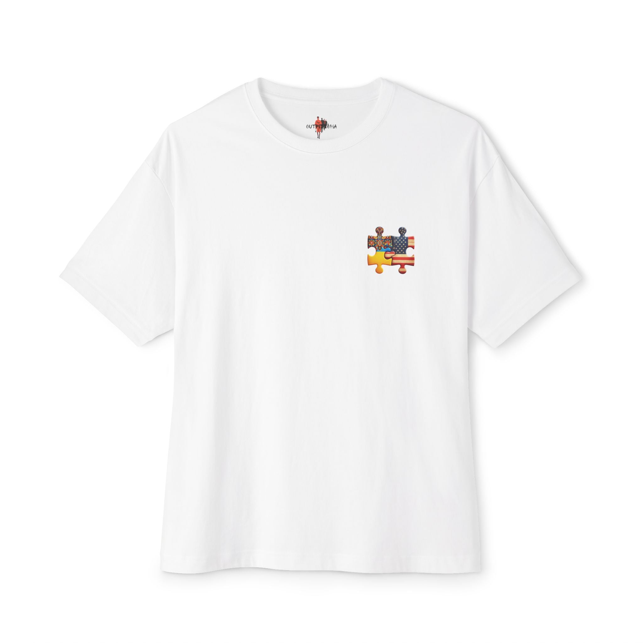 United Hearts Tee – Puzzle of Freedom