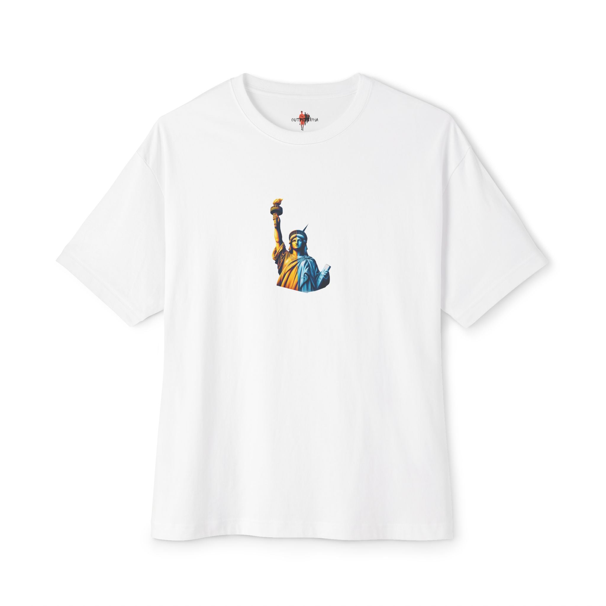 Statue of Liberty & Kyiv Monument T-Shirt